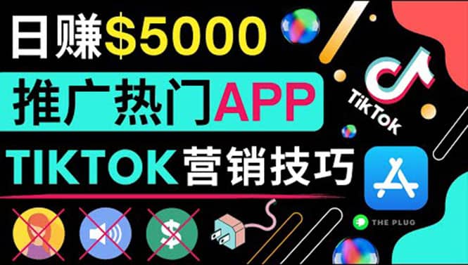 无需露脸，无需录音，无需投资，TIKTOK上传短视频，最高日入5000美元-刀客资源网