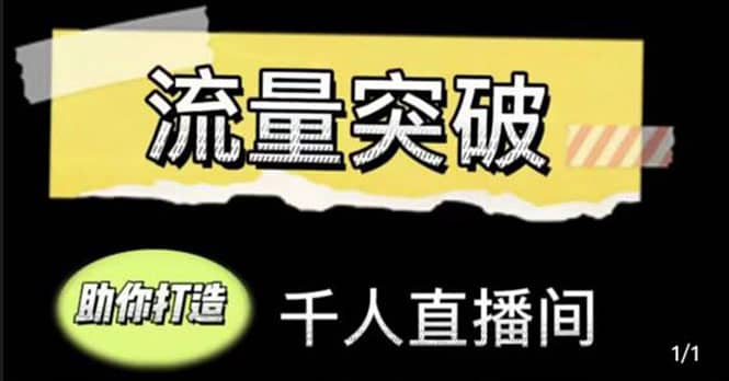 直播运营实战视频课，助你打造千人直播间（14节视频课）-刀客资源网