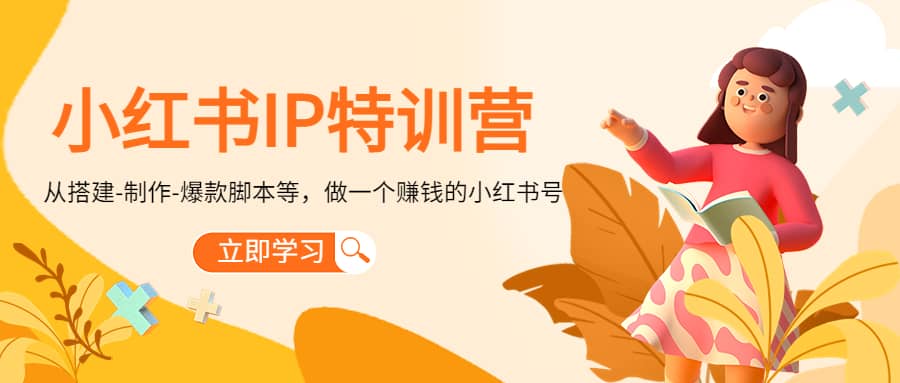 小红书IP特训营-刀客资源网