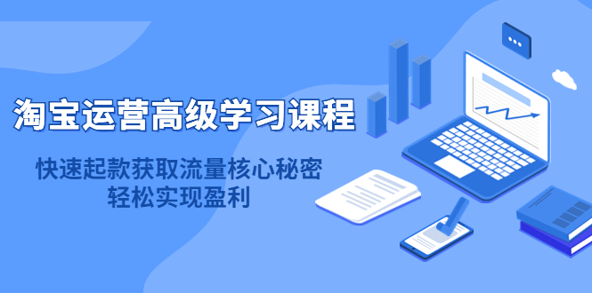 淘宝运营高级学习课程：快速获取流量核心秘密，轻松实现盈利！-刀客资源网