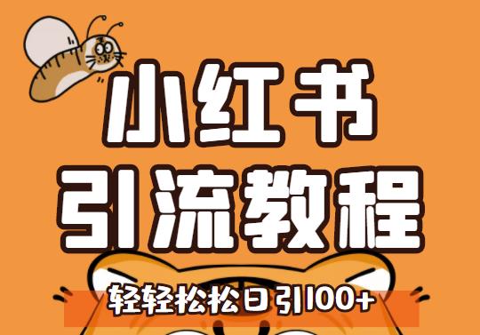 小红书运营引流全系列课程，每天引流100精准粉-刀客资源网