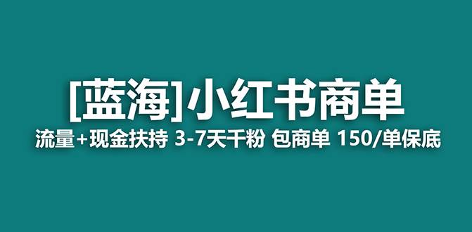 【蓝海项目】小红书商单！长期稳定 7天变现 商单一口价包分配 轻松月入过万-刀客资源网