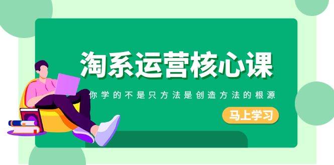 淘系-运营核心课，你学的不是只方法是创造方法的根源（190节课）-刀客资源网
