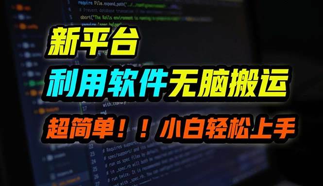 B站平台用软件无脑搬运，月赚10000+，小白也能轻松上手-刀客资源网