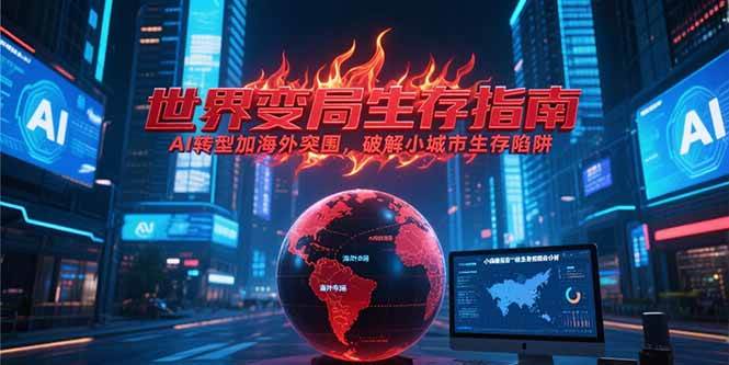 （15220期）付费文章《世界变局生存指南，AI转型加海外突围，破解小城市生存陷阱》-刀客资源网