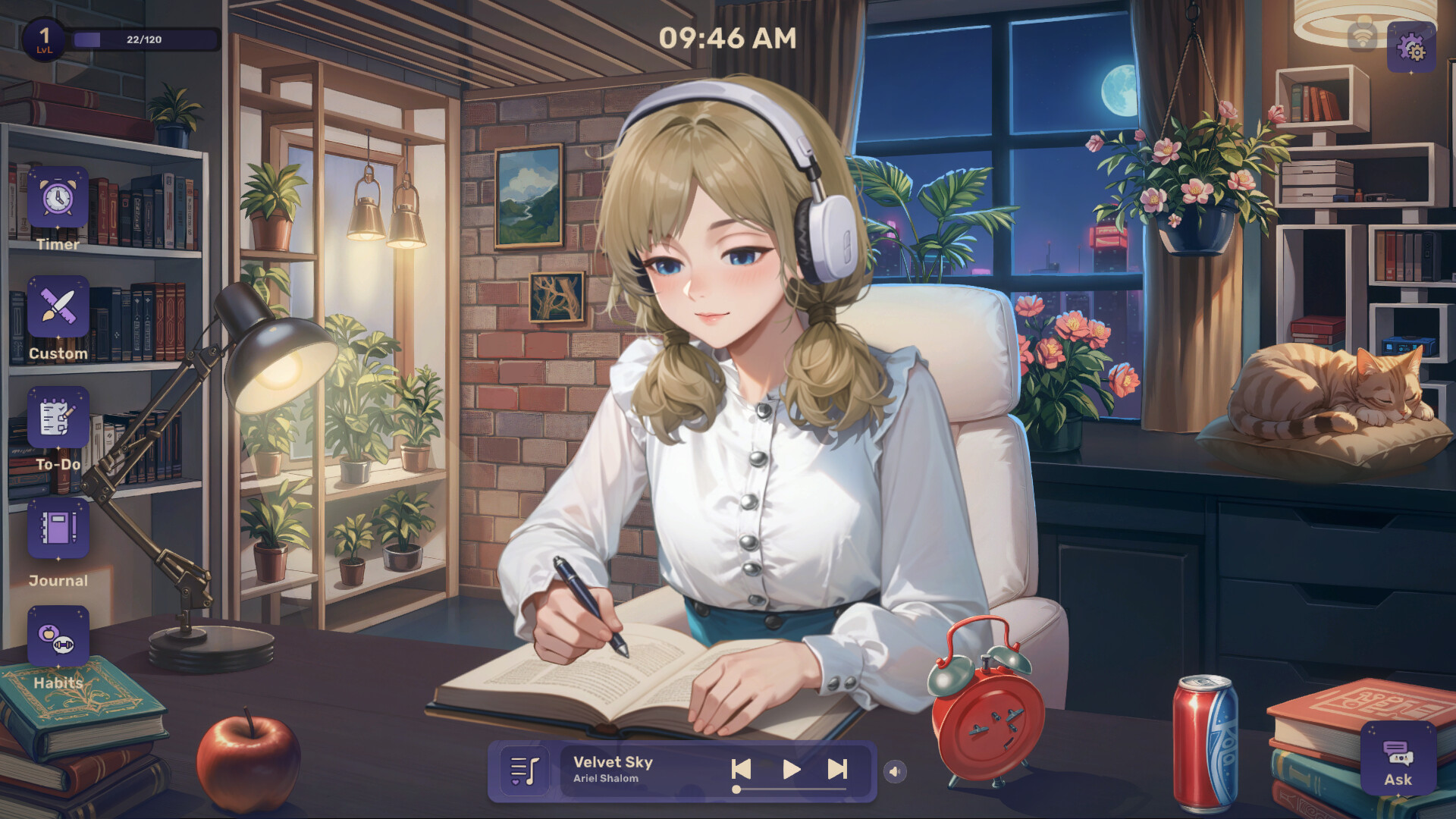 Lo-Fi女孩：AI助手/Lo-Fi Girl: AI Assistant-刀客资源网