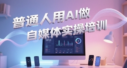 普通一个人用AI做自媒体，助你轻松开启AI自媒体创作之路-刀客资源网