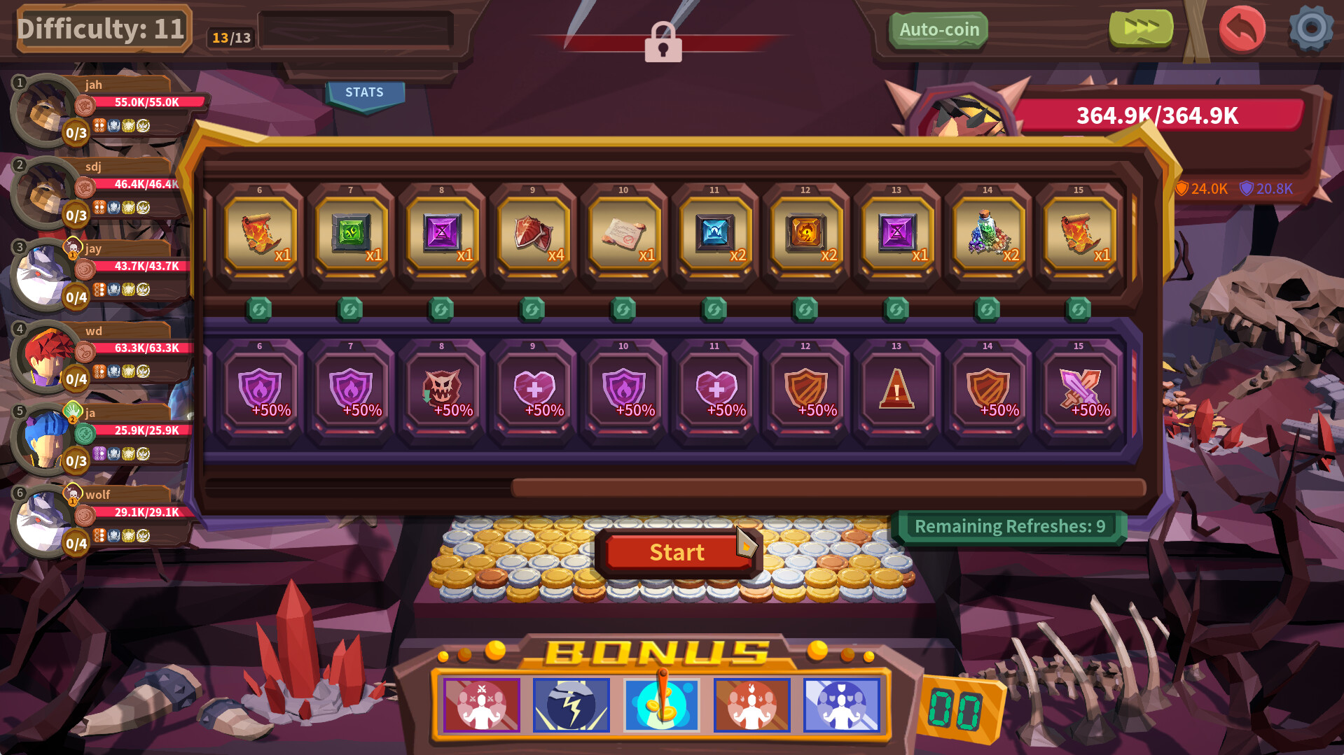 推币勇者/Coin Push RPG-刀客资源网