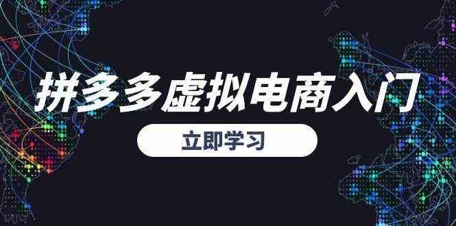 拼多多虚拟电商入门，精准选品方法论，无货源模式起盘技巧-刀客资源网