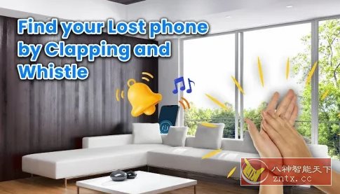 Find My Phone By Clap Whistle 拍手吹口哨找手机v3.1.0高级版-刀客资源网