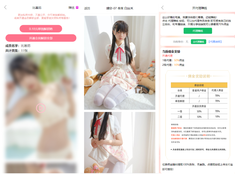 图片[2]-2025最新图片写真视频打赏系统源码 测试可用带教程-刀客资源网