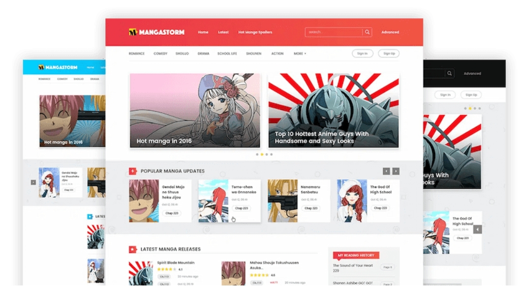 Madara 2.2.2.1主题源码 响应式WordPress漫画小说主题模板-刀客资源网