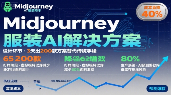 AI在服装领域的运用，使用midjourney做服装辅助企业降低成本-刀客资源网