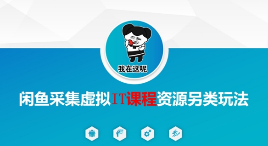 闲鱼采集虚拟IT课程资源另类玩法，干货满满-刀客资源网