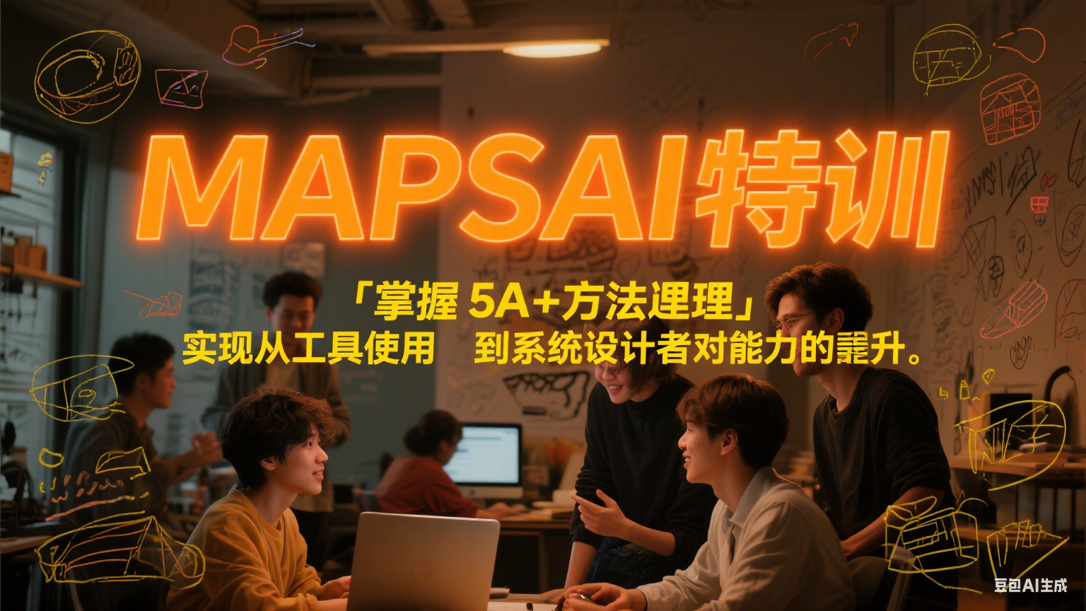 MAPSAI 特训，掌握 5A + 方法论，实现从工具使用者到系统设计者的能力跃升-刀客资源网