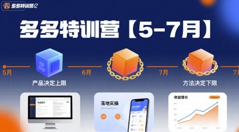 多多特训营【5-7月】产品决定上限，方法决定下限，各种玩法技巧落地实操-刀客资源网