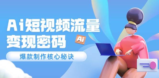 （14875期）Ai短视频流量密码，爆款制作核心秘诀，120万案例深度解析-刀客资源网