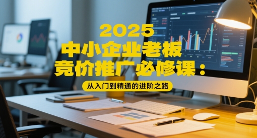 2025中小企业老板竞价推广必修课：从入门到精通的进阶之路-刀客资源网