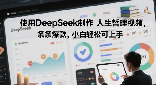 使用DeepSeek制作人生哲理视频，条条爆款，小白轻松可上手-刀客资源网
