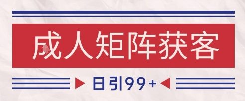 小红书某音橙人赛道引流获客，自热矩阵日引200+【揭秘】-刀客资源网
