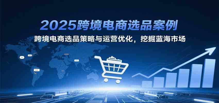 2025跨境电商选品案例，跨境电商选品策略与运营优化，挖掘蓝海市场-刀客资源网