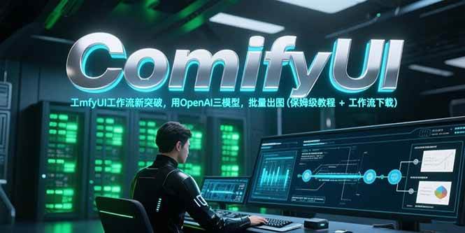 ComfyUI工作流新突破，用OpenAI三模型，批量出图(保姆级教程+工作流下载)-刀客资源网