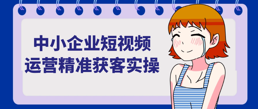 中小企业短视频运营精准获客实操-刀客资源网