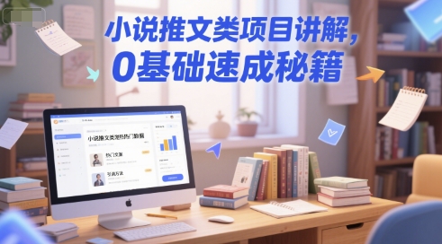 小说推文类项目讲解，0 基础速成秘籍-刀客资源网