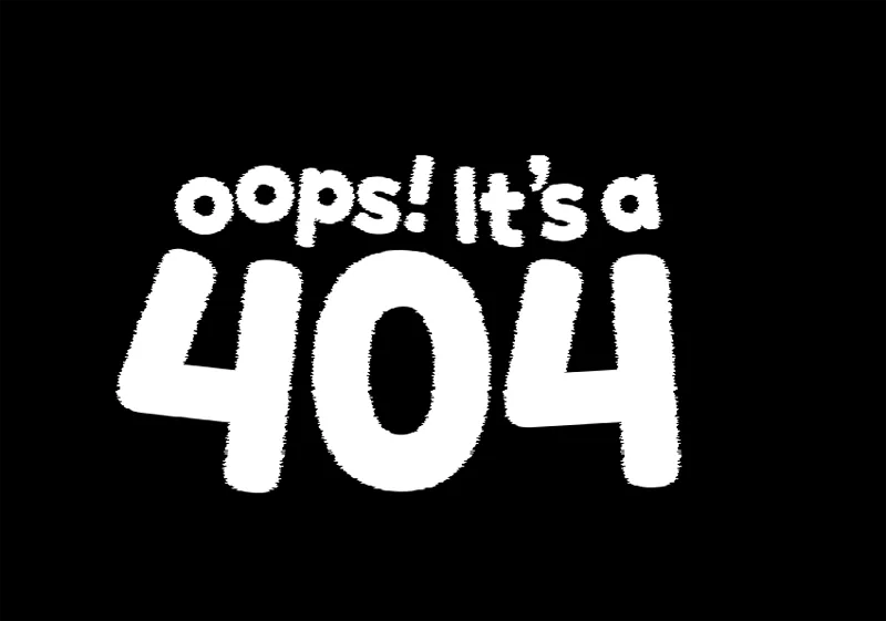 文字抖动动画特效404错误页面HTML源码-刀客资源网